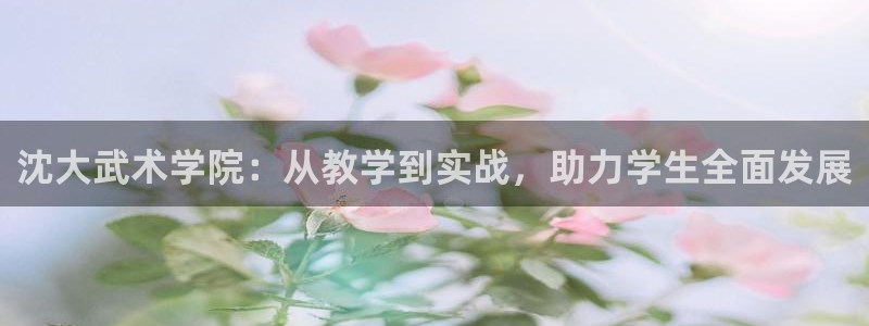 oety欧亿体育官网下载招商电话号码是多少号:沈大武术学院:
